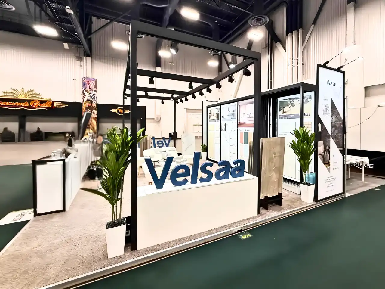 Velsaa Vitrified LLP exhibition stand at Coverings 2026