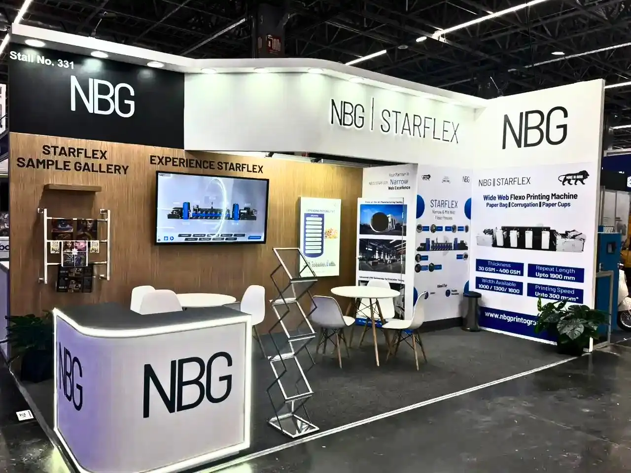 NBG exhibition stand at Plasticos 2026
